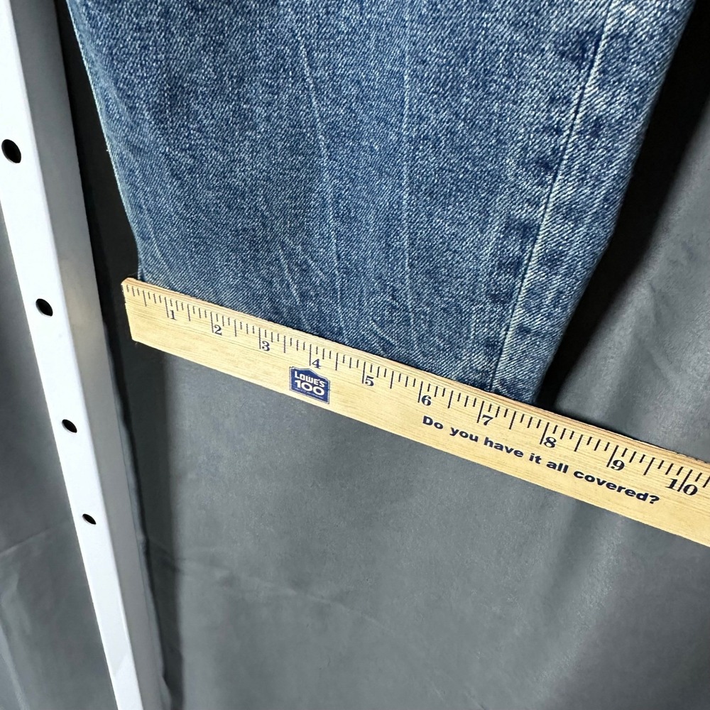 NWT Good American Standard Straight Jeans Sz 10 30 Indigo868 28 Inseam Mid-rise - Picture 8 of 10